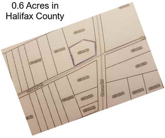 0.6 Acres in Halifax County