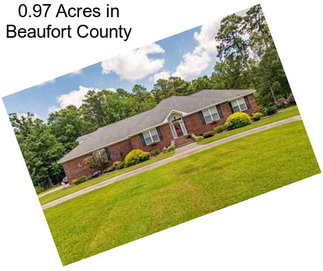 0.97 Acres in Beaufort County