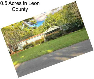 0.5 Acres in Leon County
