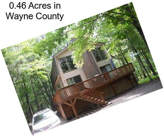 0.46 Acres in Wayne County
