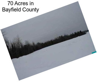 70 Acres in Bayfield County