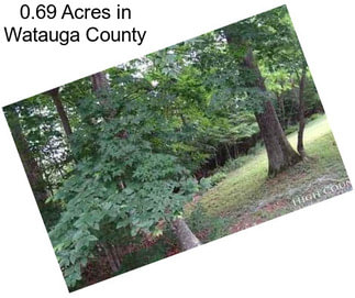0.69 Acres in Watauga County