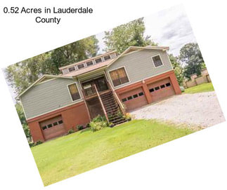 0.52 Acres in Lauderdale County