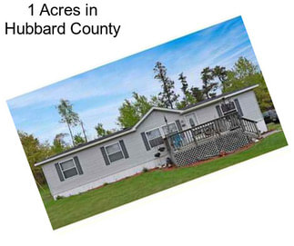 1 Acres in Hubbard County