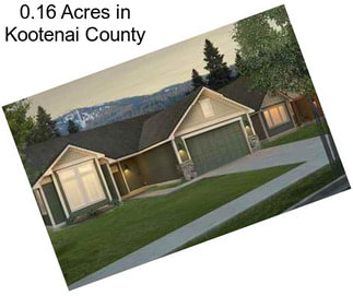 0.16 Acres in Kootenai County