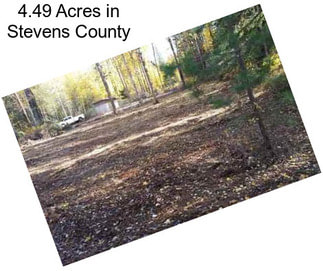 4.49 Acres in Stevens County