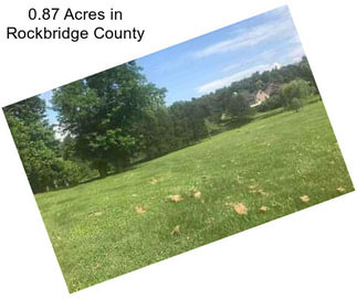 0.87 Acres in Rockbridge County