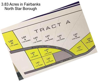 3.83 Acres in Fairbanks North Star Borough