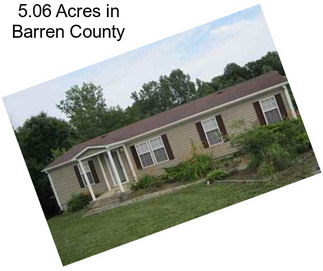 5.06 Acres in Barren County