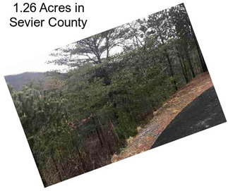 1.26 Acres in Sevier County