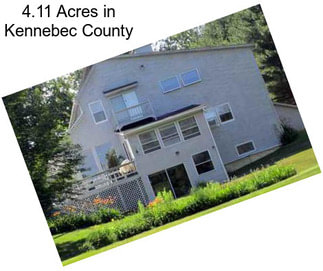 4.11 Acres in Kennebec County