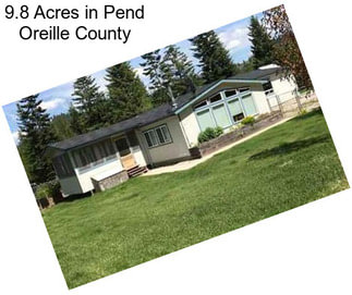 9.8 Acres in Pend Oreille County