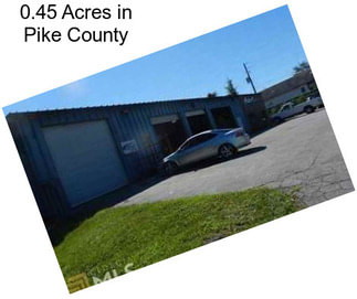 0.45 Acres in Pike County