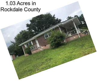 1.03 Acres in Rockdale County