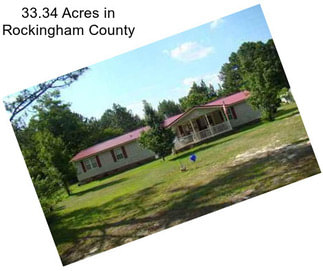 33.34 Acres in Rockingham County