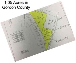 1.05 Acres in Gordon County