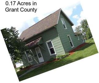 0.17 Acres in Grant County