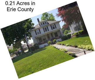 0.21 Acres in Erie County