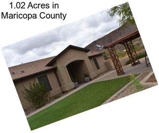 1.02 Acres in Maricopa County