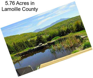 5.76 Acres in Lamoille County