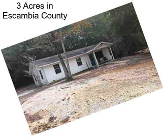 3 Acres in Escambia County