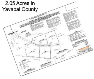 2.05 Acres in Yavapai County