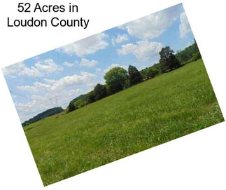 52 Acres in Loudon County
