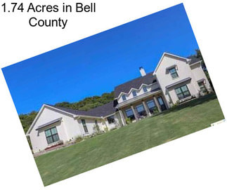 1.74 Acres in Bell County