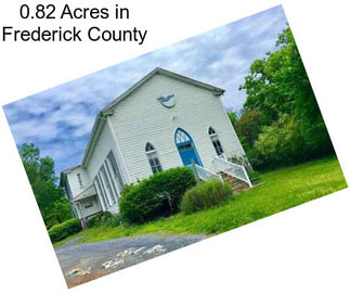 0.82 Acres in Frederick County