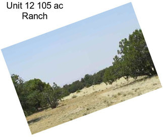 Unit 12 105 ac Ranch