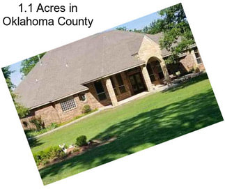 1.1 Acres in Oklahoma County