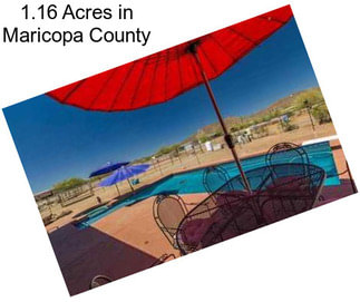 1.16 Acres in Maricopa County