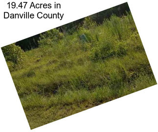 19.47 Acres in Danville County