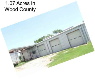 1.07 Acres in Wood County