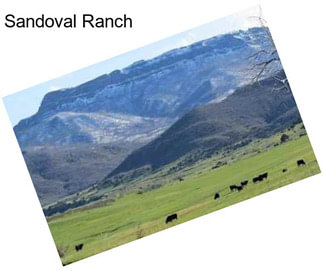Sandoval Ranch