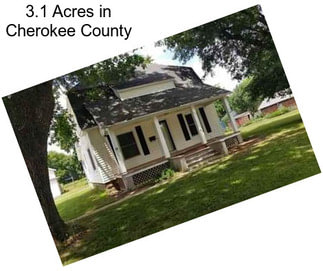 3.1 Acres in Cherokee County