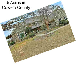 5 Acres in Coweta County