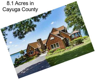 8.1 Acres in Cayuga County