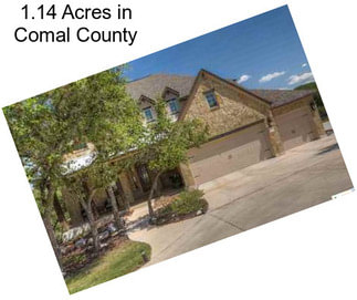 1.14 Acres in Comal County