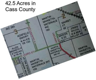 42.5 Acres in Cass County