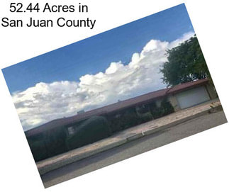 52.44 Acres in San Juan County