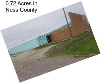 0.72 Acres in Ness County