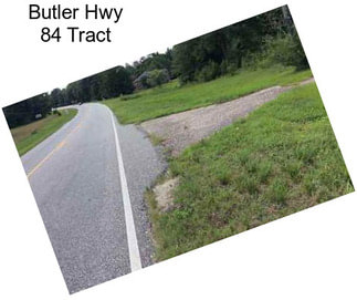 Butler Hwy 84 Tract