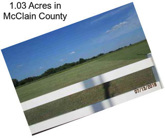 1.03 Acres in McClain County