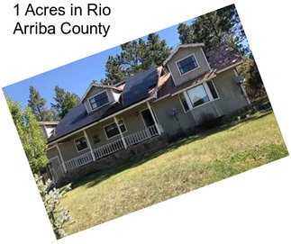 1 Acres in Rio Arriba County