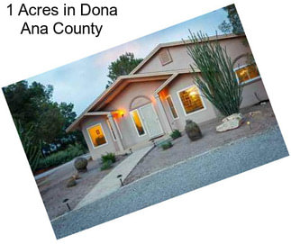 1 Acres in Dona Ana County