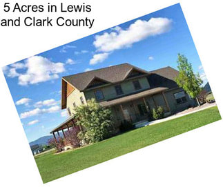 5 Acres in Lewis and Clark County