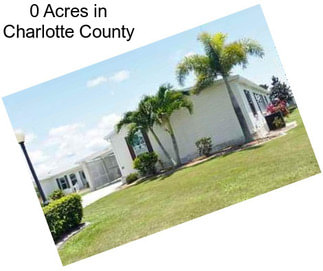 0 Acres in Charlotte County