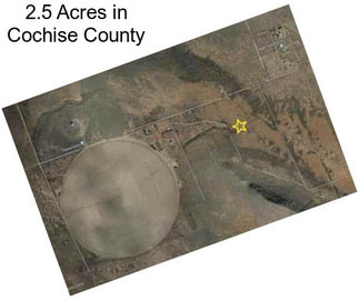 2.5 Acres in Cochise County