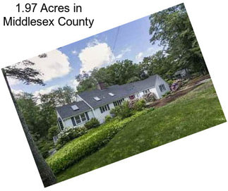 1.97 Acres in Middlesex County